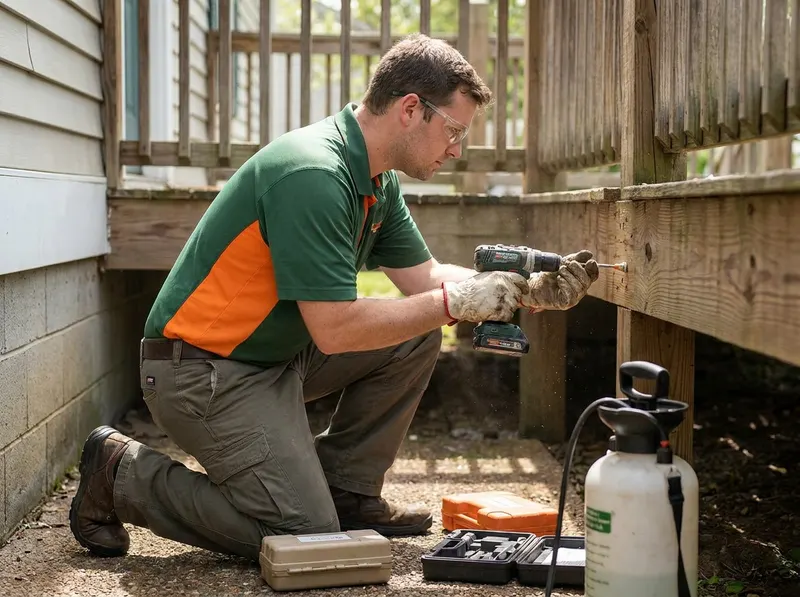 Wood-Boring Beetle Remediation in Nashville, TN